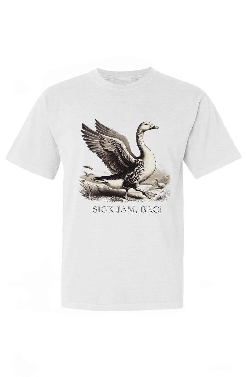 Goose/Sick Jam, Bro! Comfort Colors Heavyweight T Shirt