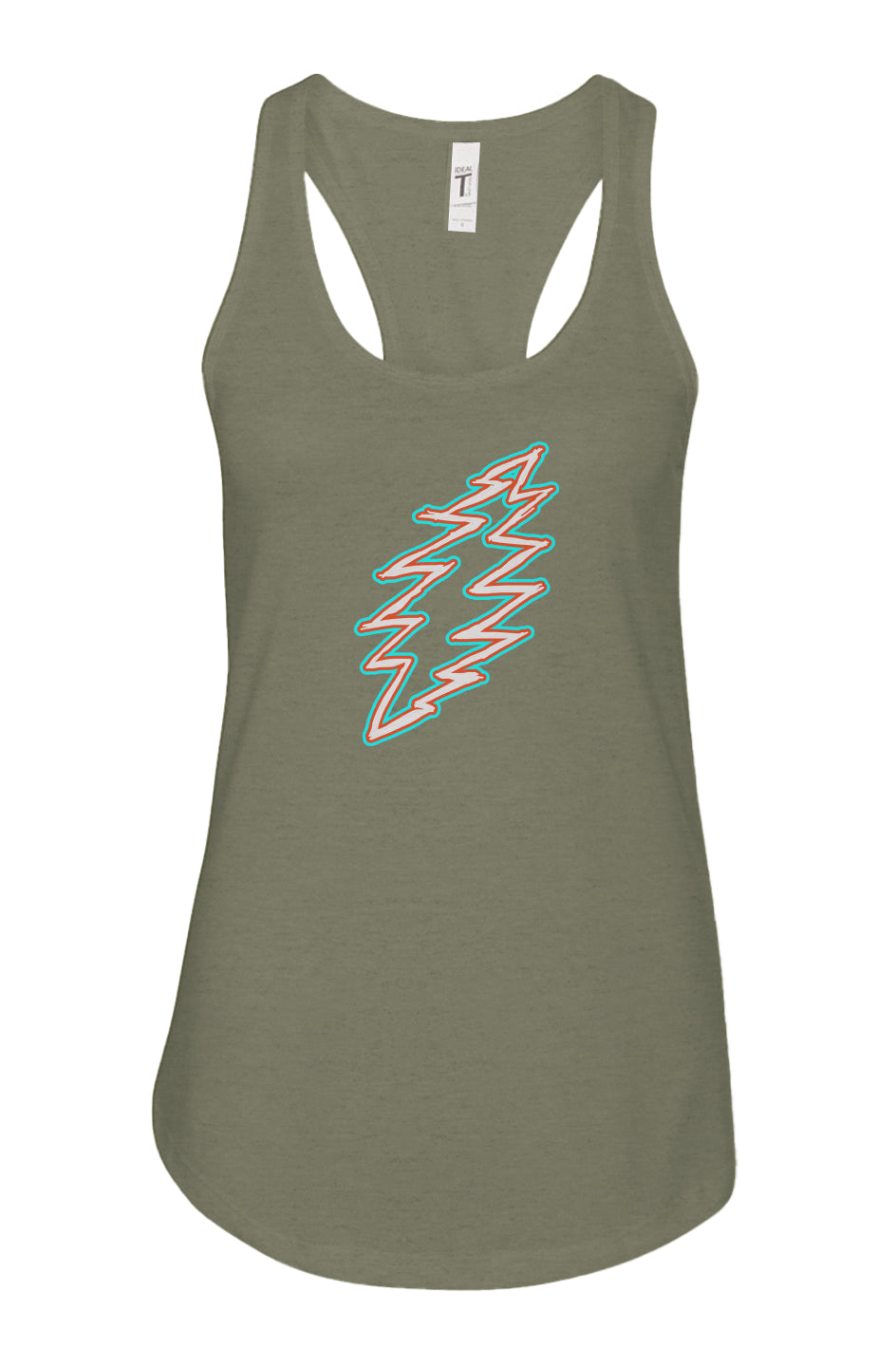 Grateful Dead Big Bolt Women's Ideal Racerback Tank