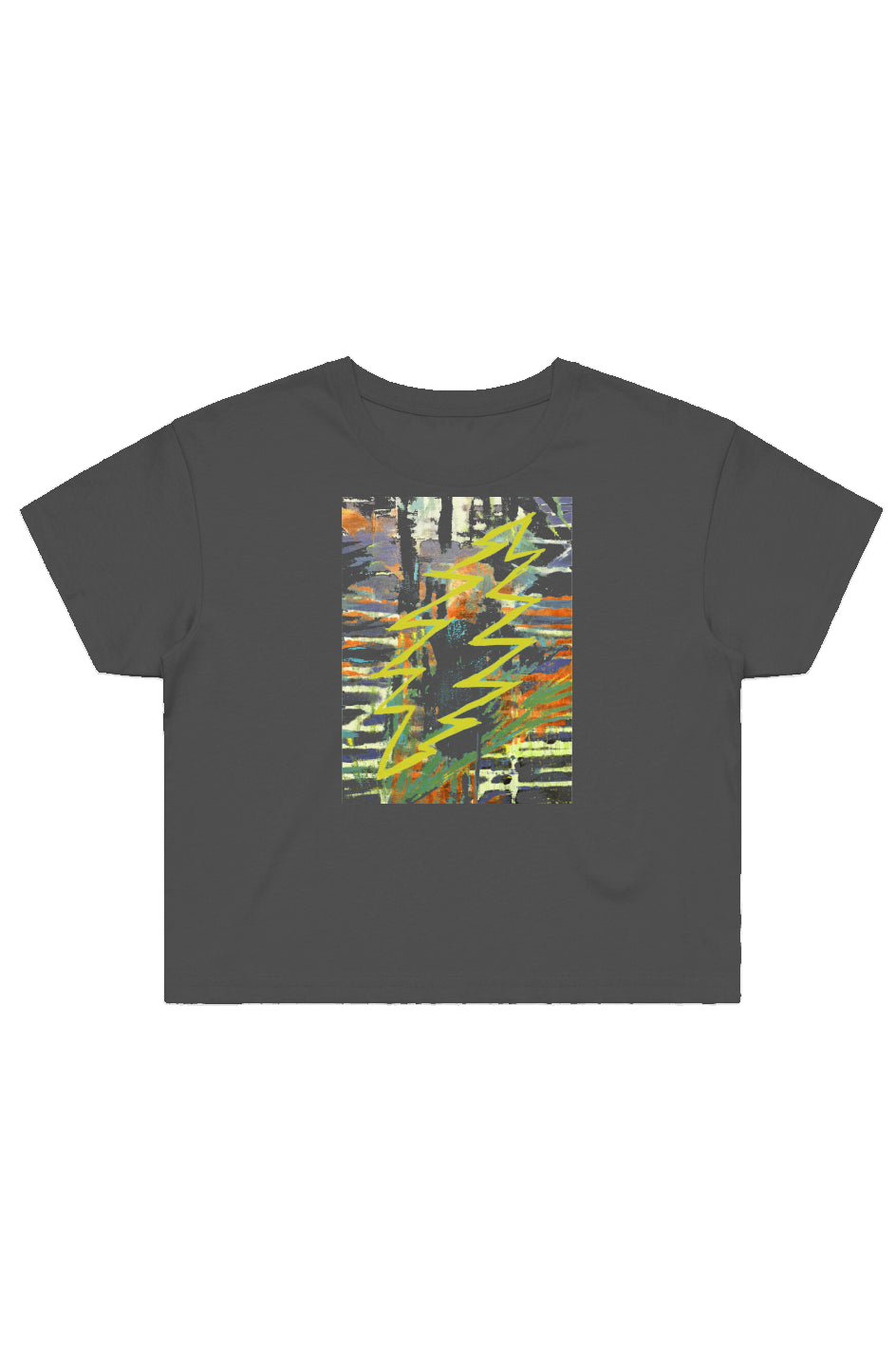 Grateful Dead Big Bolt Street Crop Tee