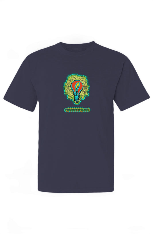 Strangest of Places Lightning Bulb Comfort Colors Heavyweight T Shirt