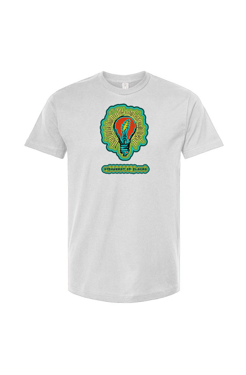 Lightning Bulb/Strangest of Places Grateful Dead Tultex Unisex T Shirt