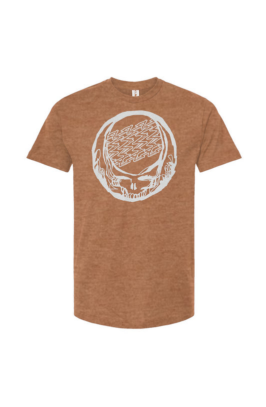 5 Bolt Stealie Grateful Dead Tultex Unisex T Shirt