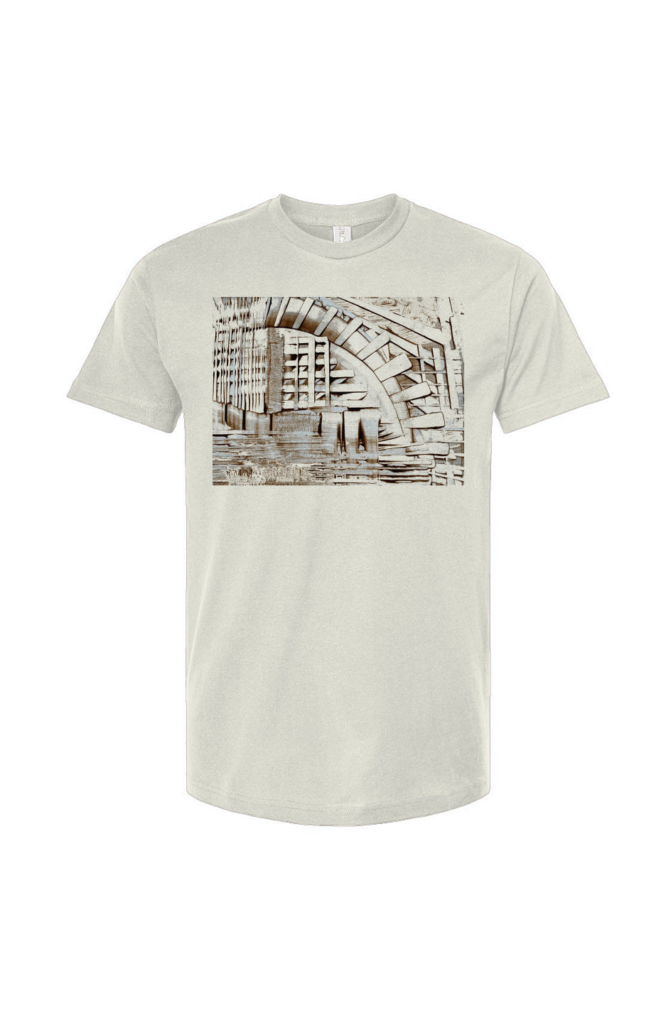 By the Waterside Original Art by AJVC Tultex Unisex T Shirt