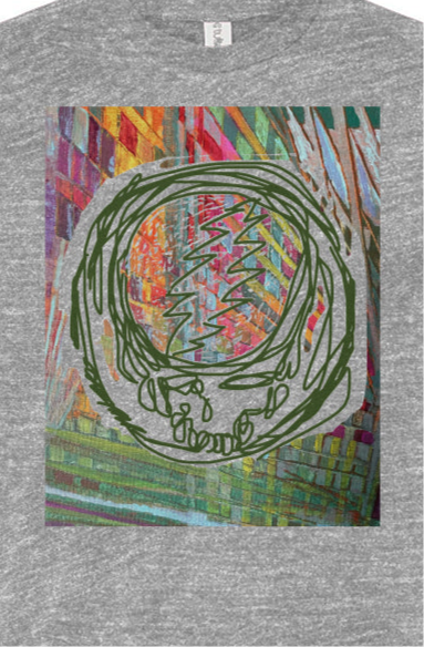 Grateful Dead Art Stealie by AJVC Tultex Unisex T Shirt